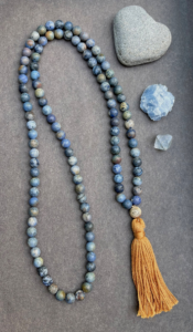 African Turquoise, African Turquoise Guru Tibetan Mala