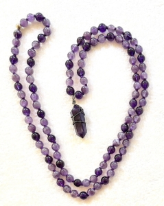 Amethyst Mala