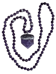 Amethyst, Sparkle Accents, Amethyst Pendant