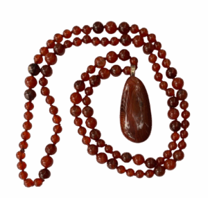 Carnelian with Sardonyx Pendant