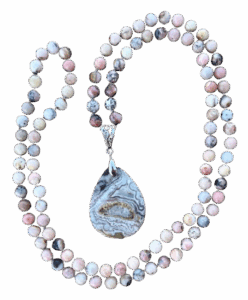 Chili Jasper, Mexican Crazy Lace Pendant