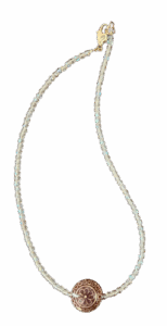 Crystal Czech Glass Beads with Mirage Bead Choker