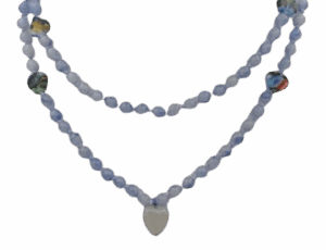 Aventurine, Heart Accents, Citrine Heart Pendant