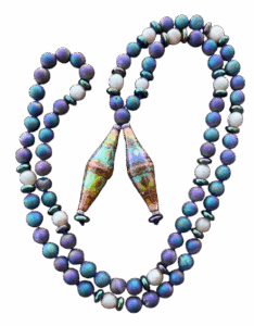 Druzy, Rainbow Accents, Mirage Bead Pendants