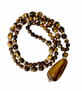 Tiger's Eye with Sparkles