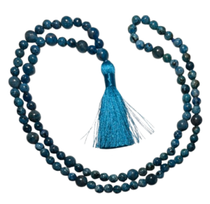 Teal Jasper, Apatite Accents, Teal Tassel