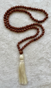 Brown Goldstone & Cream Tassel Brown Goldstone & Cream Tassel