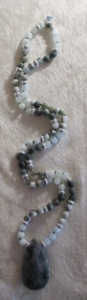 Green Angelite, Tree Agate, Moss Agate, Moss Agate Pendant Green Angelite, Tree Agate, Moss Agate, Moss Agate Pendant