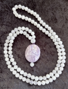 Jade, Jade Guru, Lepidolite Pendant (2) Jade, Jade Guru, Lepidolite Pendant (2)