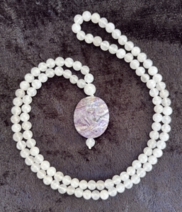 Jade, Jade Guru, Lepidolite Pendant (1) Jade, Jade Guru, Lepidolite Pendant